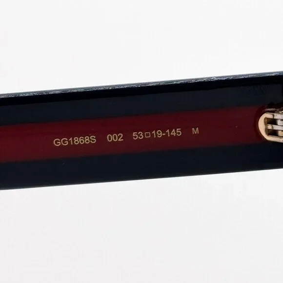 NEW GUCCI GG1868S 002 HAVANA BLUE RED UNISEX SUNGLASSES GUCCI